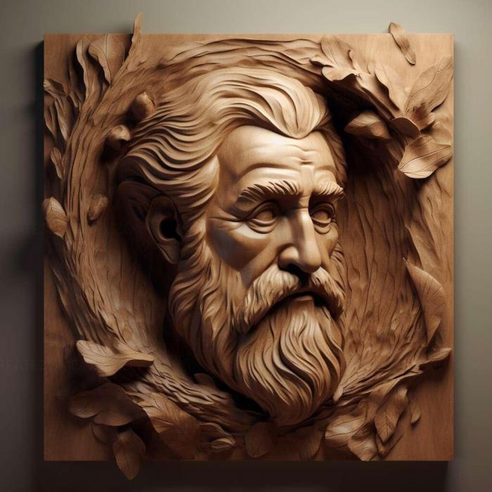 نموذج ثلاثي الأبعاد لآلة CNC 3D Art 